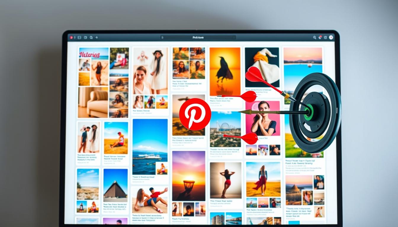 Digital marketing strategy Pinterest target on screen atd-advertising